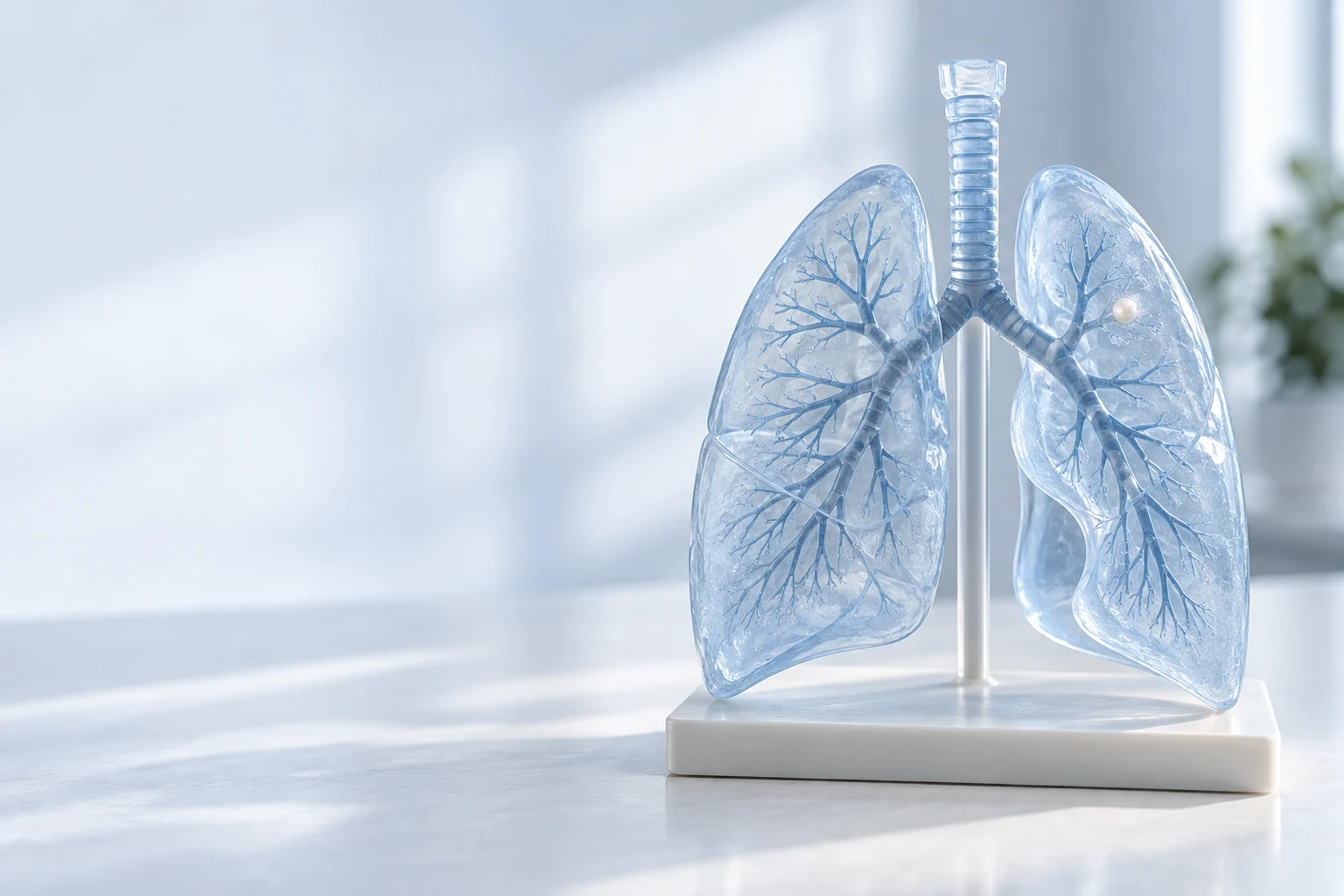 Ilustração de nodulo pulmonar